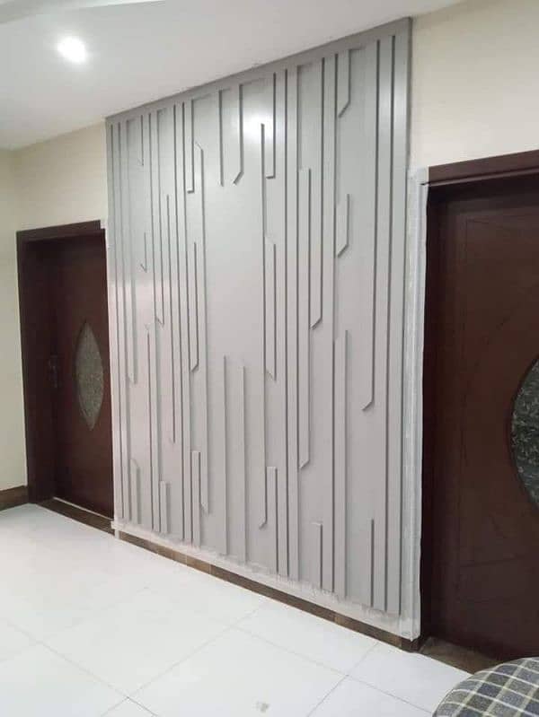 pvc Wallpaper. Pvc Wall panel. Blinds. Pvc & Wood floor. Ceiling. Grass. 14