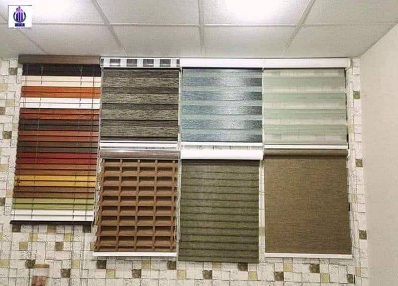 pvc Wallpaper. Pvc Wall panel. Blinds. Pvc & Wood floor. Ceiling. Grass. 17