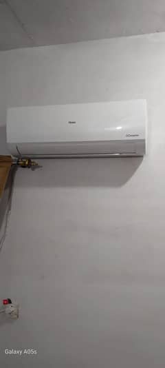 haier invertyer ac heat and cool 3 month used