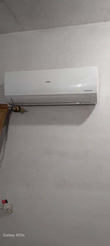 haier invertyer ac heat and cool 3 month used 0