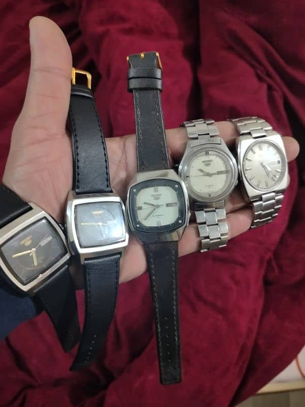 Antique Seiko 5 Vintage Japan watch citizen Rado Rolex orient Ricoh 3