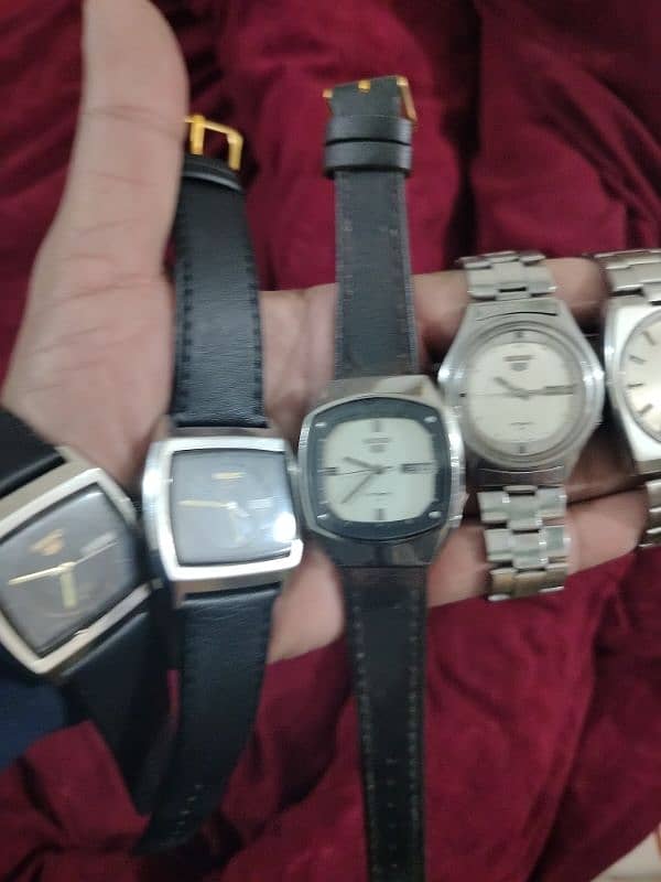 Antique Seiko 5 Vintage Japan watch citizen Rado Rolex orient Ricoh 4