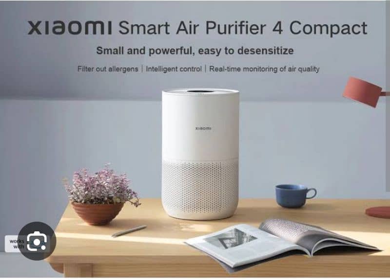 Xiaomi air purifier 4 compact (new) available 0