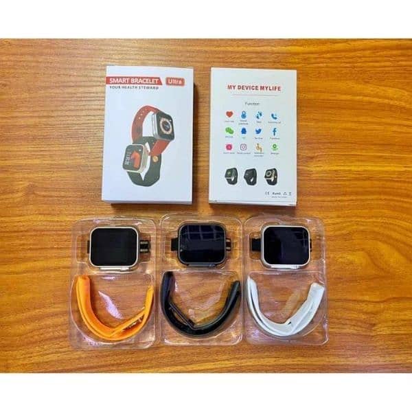 ultra. smart bracelet black with free gift 3