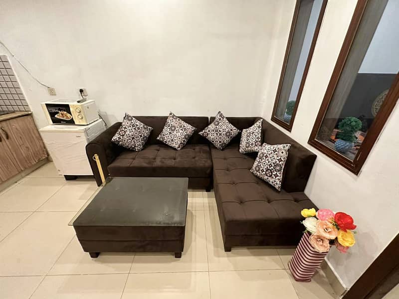 Fully furnished 1 bedroom apartment for rent in Awaisco height pwd 2