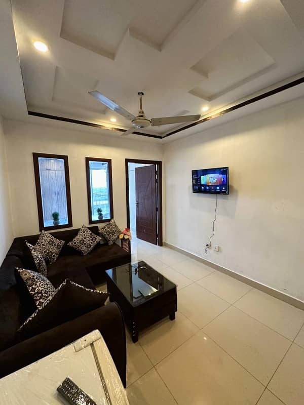 Fully furnished 1 bedroom apartment for rent in Awaisco height pwd 4