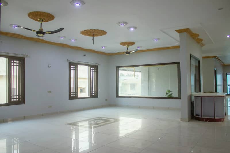 DEFENCE 2000 YARDS BUNGALOW FOR RENT SWIMMING POOL BASEMENT LIFT 8