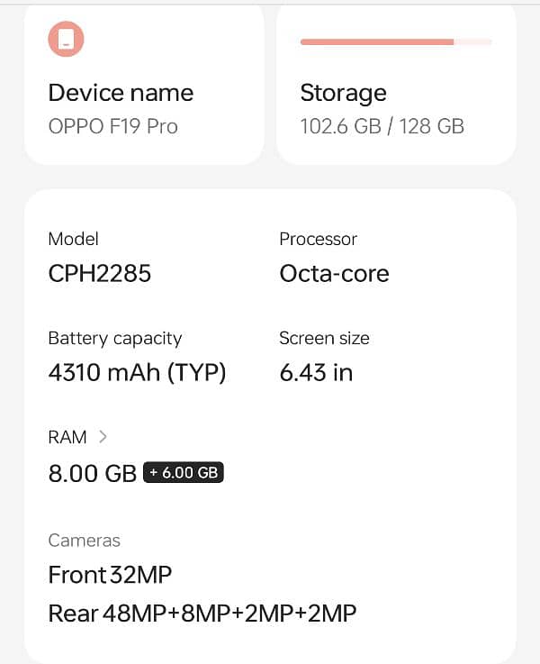 Oppo F19 pro 4