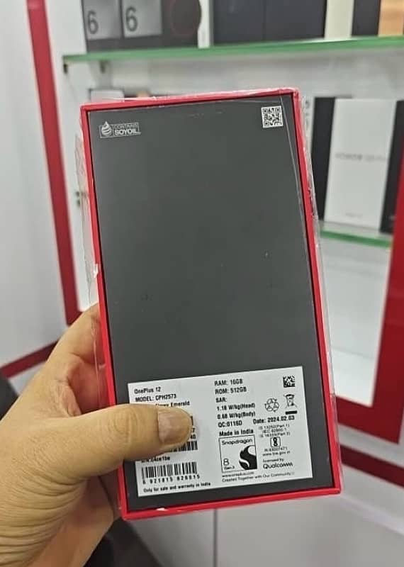 ONEPLUS 12 Box Packed 16/512 GB NON PTA 3