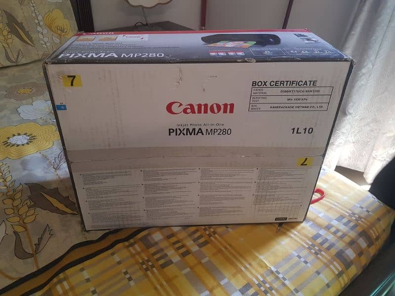 Cannon All in one color printer MP280 8