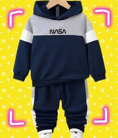 kids branded tracksuit