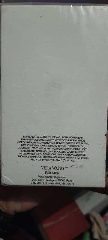 Vera Wang For Men Branded Perfume To USA. ₨7,000.100% Original 6