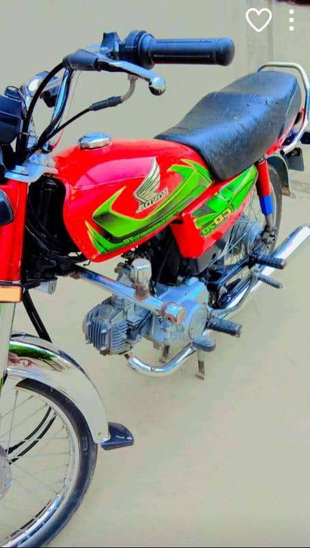 Honda bike CD 70 CC good Condition 1