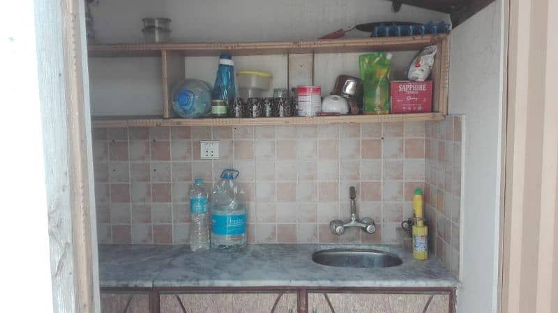 Semi Furnished One Bedroom Kitchen For Rent Link Lawrence Road Lahore 14