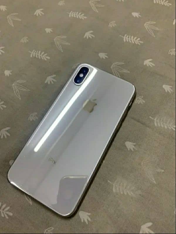 iphone x 256Gb pta approved with cabel no any fault 0