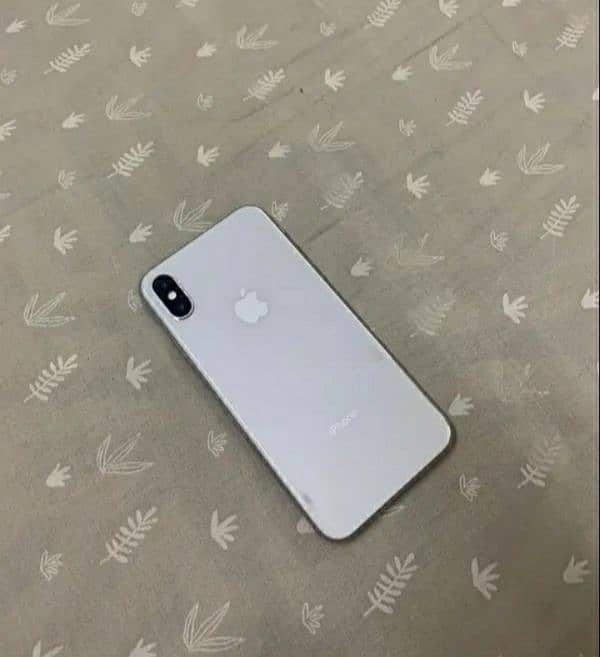 iphone x 256Gb pta approved with cabel no any fault 1