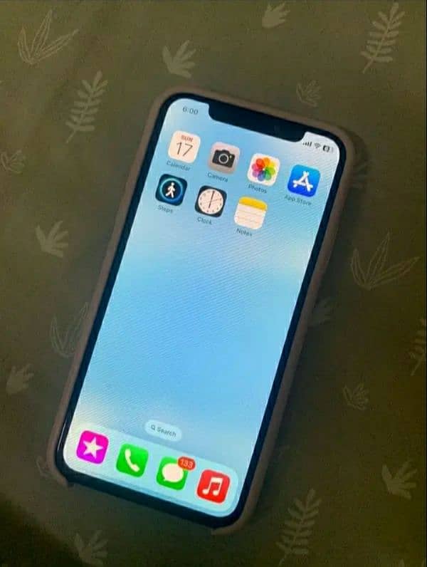 iphone x 256Gb pta approved with cabel no any fault 8