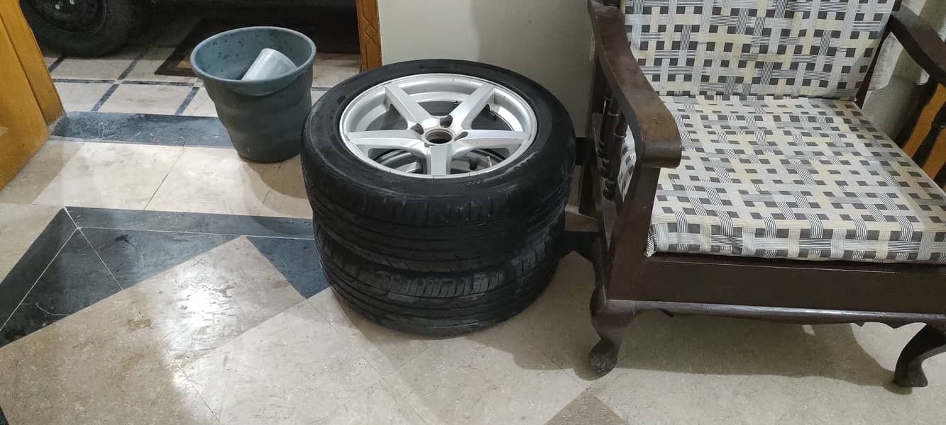 Alloy rims 4