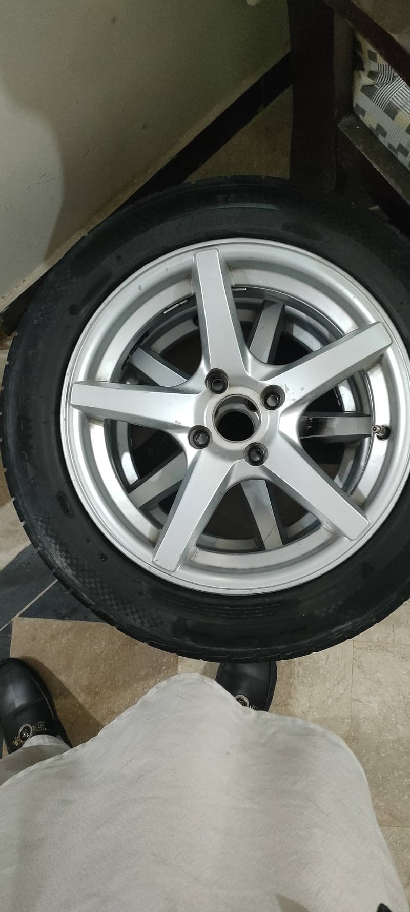 Alloy rims 6