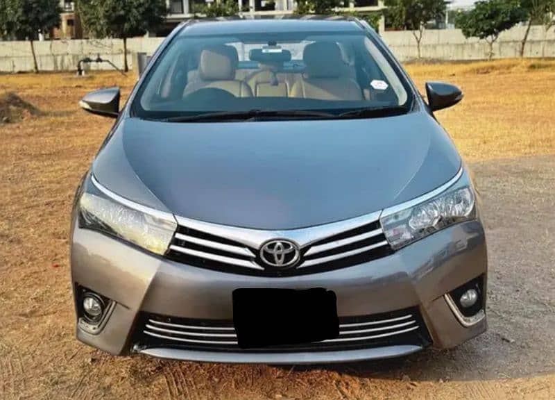 Toyota Corolla GLI 2015 Family Used Lahore Number 4