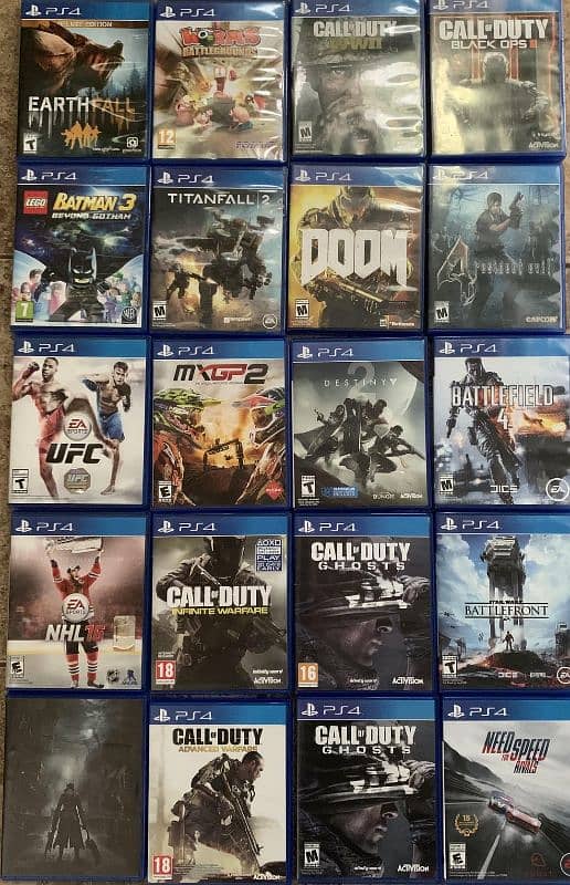 PS4 and ps5 games available for purchase 0