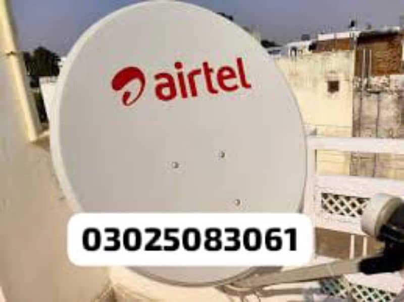 Dish antenna tv and service all world 03025083061 0