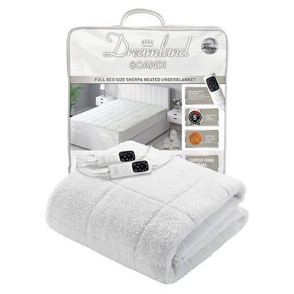 ELECTRIC HEATING BLANKET BED/BED WARMER HEATING PAD 0