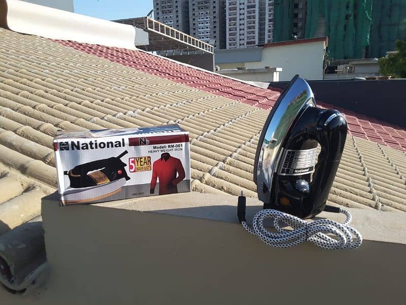 National Electric Iron Taiwan 5 years Warranty 2