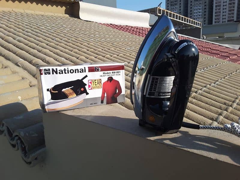 National Electric Iron Taiwan 5 years Warranty 4