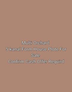 Multi Orchard Form House For Sale