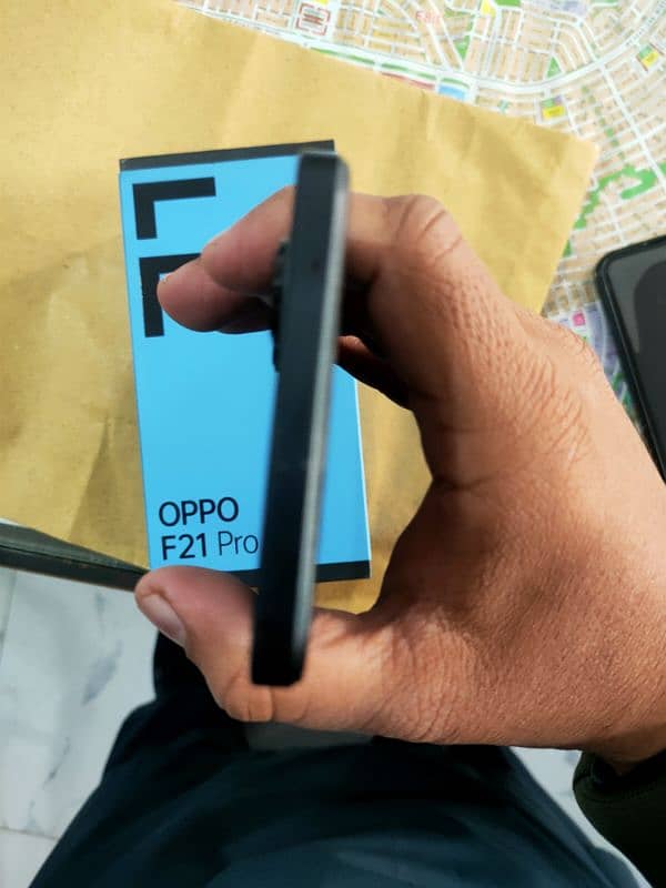 OPPO F21 PRO 5G ONE HAND USED MOBILE 5