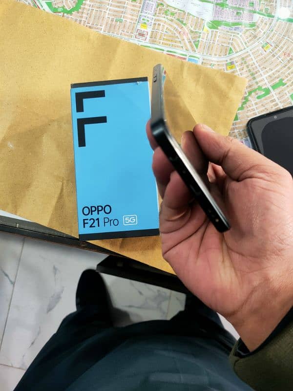 OPPO F21 PRO 5G ONE HAND USED MOBILE 7