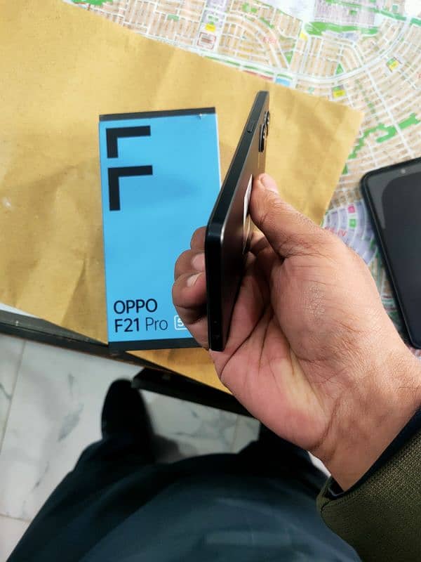 OPPO F21 PRO 5G ONE HAND USED MOBILE 8