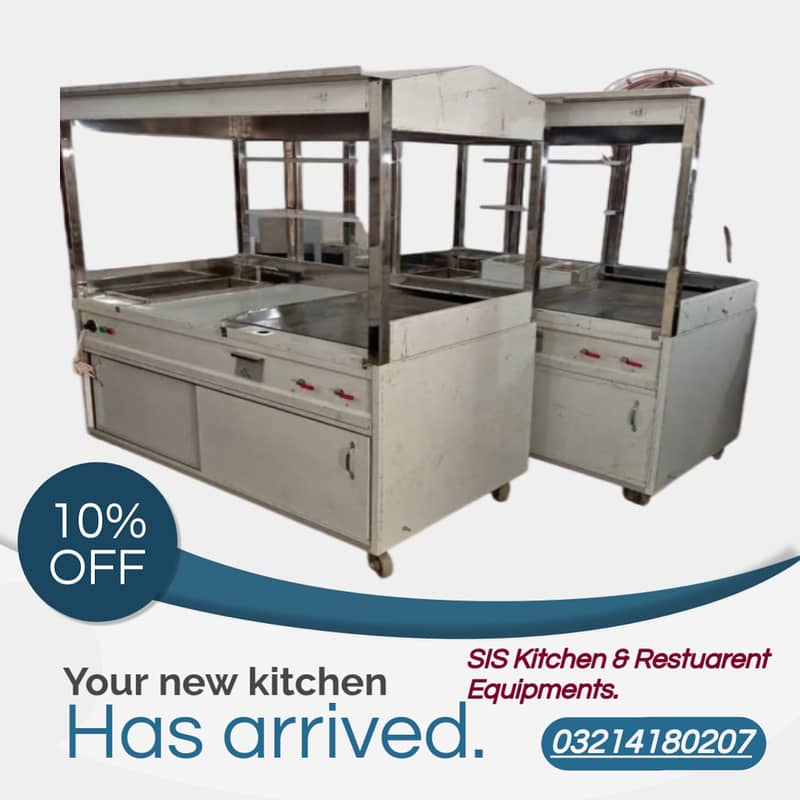 Shawarma Counter, Display Counter, Counter for Sale 0