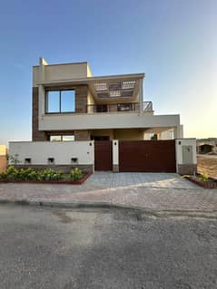 Precinct-8 brand new villa for sale 272 sq yards west open visit possible bahria town Karachi