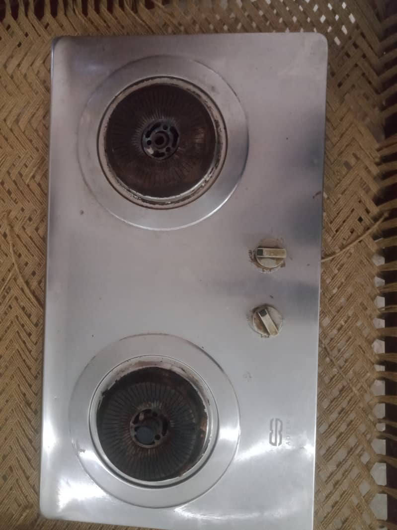 Gas stove 2 burner automatic 4