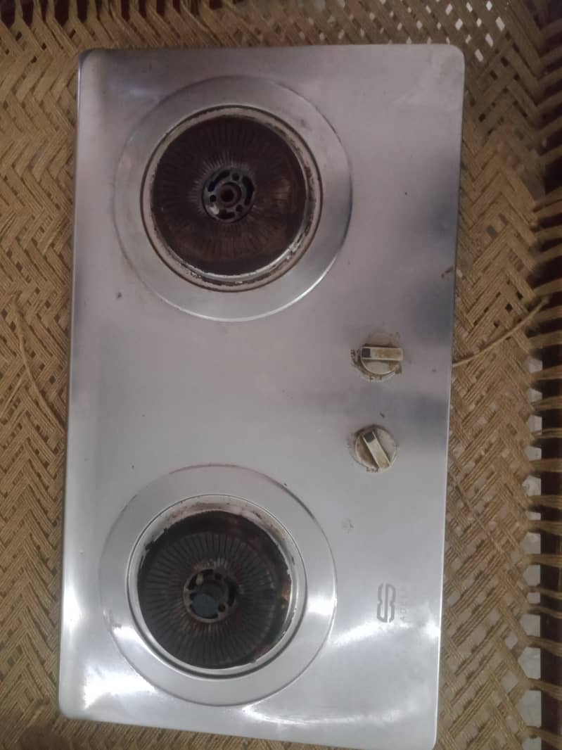 Gas stove 2 burner automatic 5