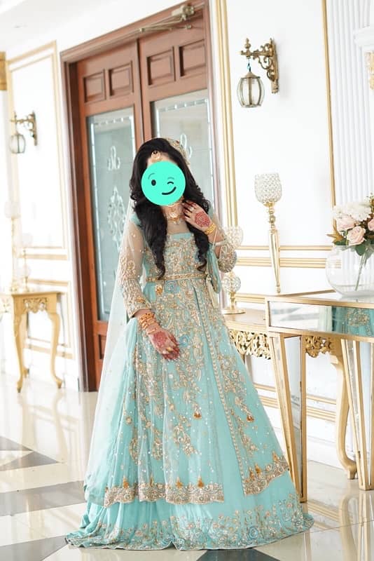 bridal dress maxi lehnga 2