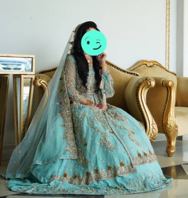 bridal dress maxi lehnga 3