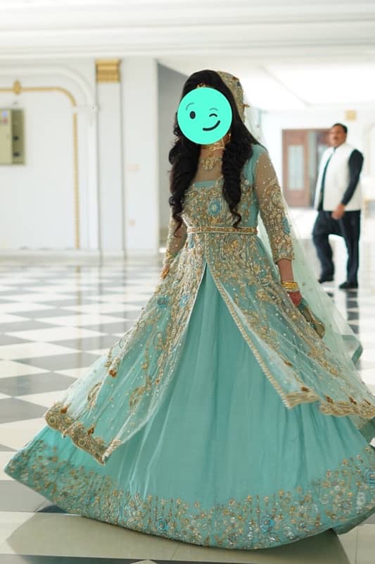 bridal dress maxi lehnga 6