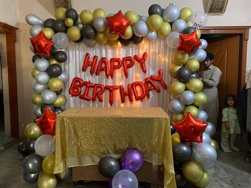 birthday,mehandi,walima and others decoration 10