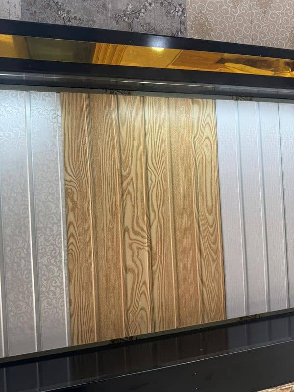 PVC panel. . wallpaper. glass paper. . vinayl floor. . . 03137307167 15