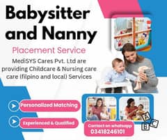 Philipino Nigerian & Local experienced Babysitter Nanny Maid Nurse