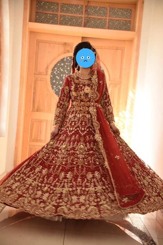 bridal dress maxi lehnga 1