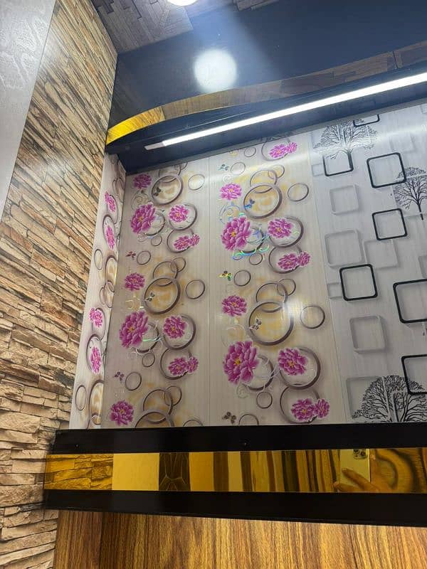 Wallpaper. PVC panel. glass paper. vinyl floor. . 03137307167 7