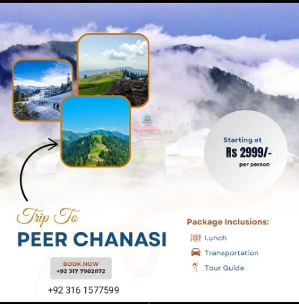 TOUR And TRAVEL !""PEER CHANASI""! 0