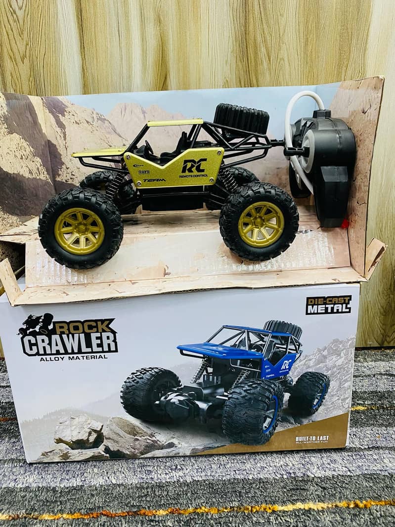 Remote Control (RC) Rock Crawler Truck Metal Rechargeable car 3