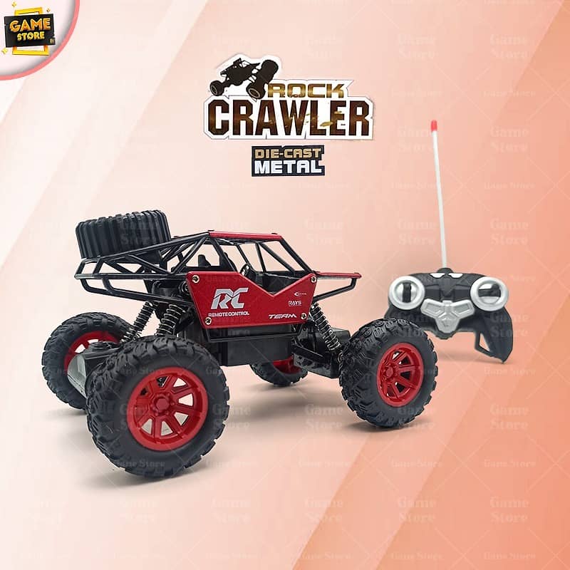 Remote Control (RC) Rock Crawler Truck Metal Rechargeable car 6