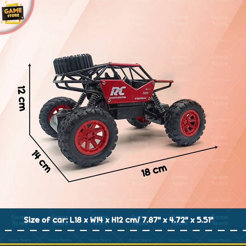 Remote Control (RC) Rock Crawler Truck Metal Rechargeable car 7