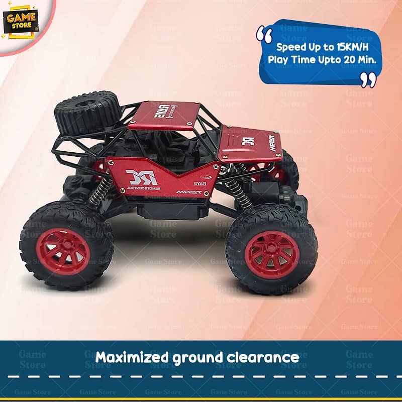 Remote Control (RC) Rock Crawler Truck Metal Rechargeable car 8